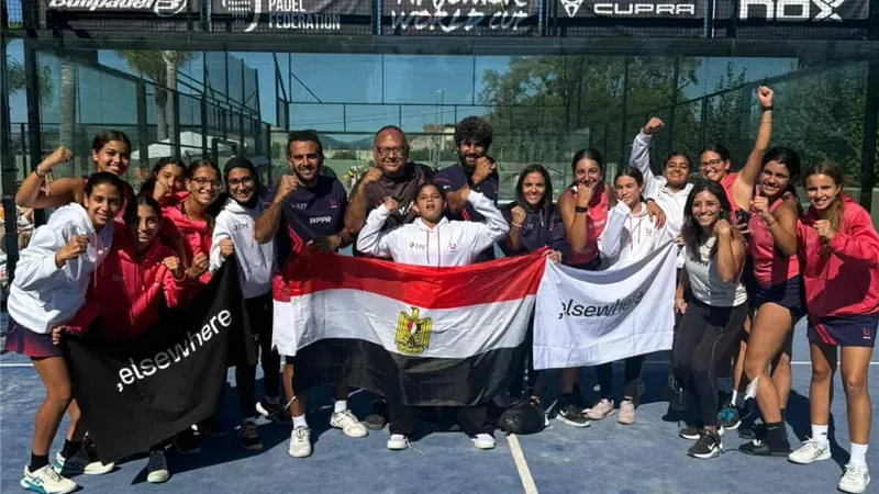 منتخب مصر للناشئين والناشئات في البادل يحقق إنجازًا تاريخيًا بكأس العالم بإسبانيا