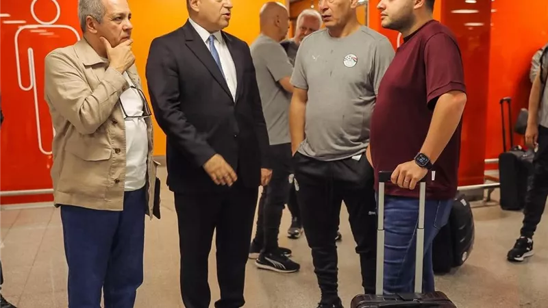 بعثة منتخب مصر تصل  المغرب لمواجهة جيبوتي في تصفيات كأس العالم