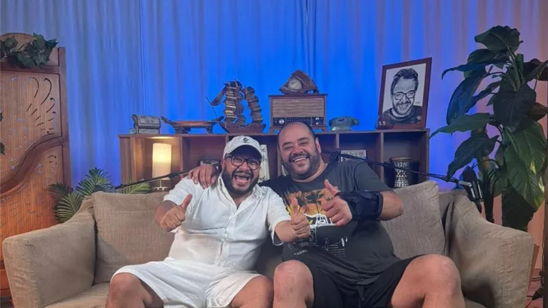  محمد ممدوح ضيف حسام داغر في أولى حلقات برنامج 