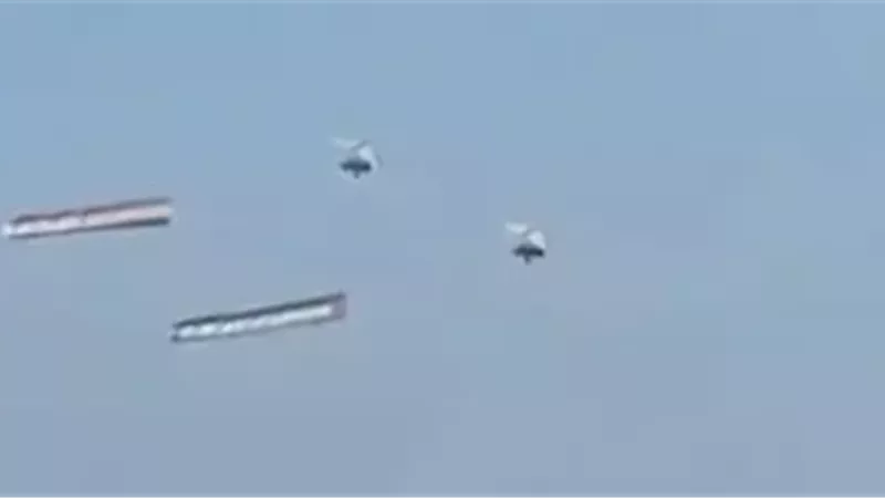 علم فلسطين يرفرف بجانب علم مصر في شرم الشيخ بعد اتفاق وقف إطلاق النار