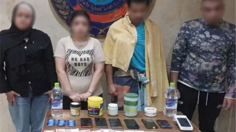 ضبط شبكة لممارسة الأعمال المنافية للآداب داخل نادي صحي بالعجوزة
