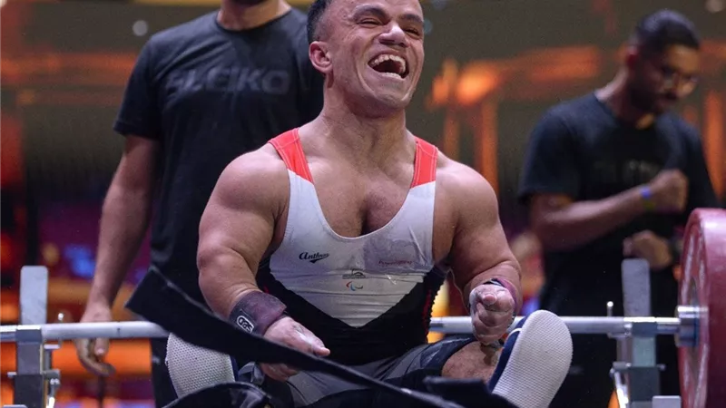 محمد المنياوي يهدي مصر ذهبية العالم في رفع الأثقال البارالمبي 