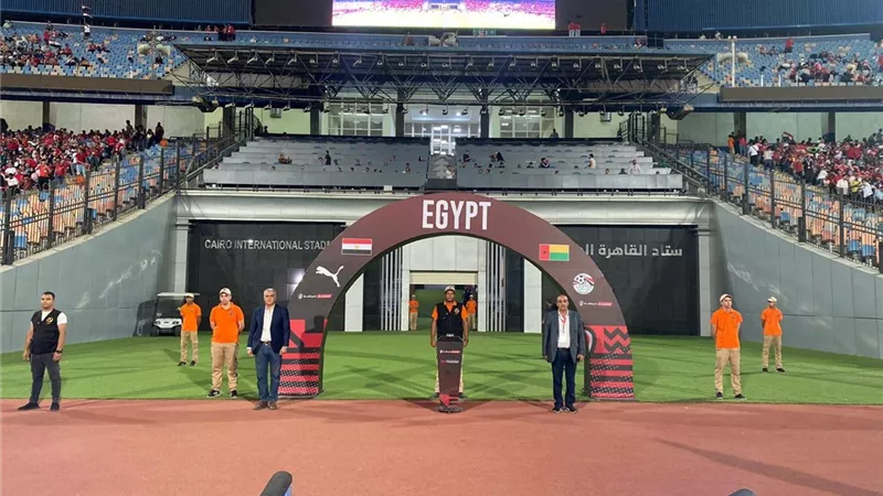 أجواء احتفالية واستعدادات أمنية مشددة قبل مواجهة مصر وغينيا بيساو