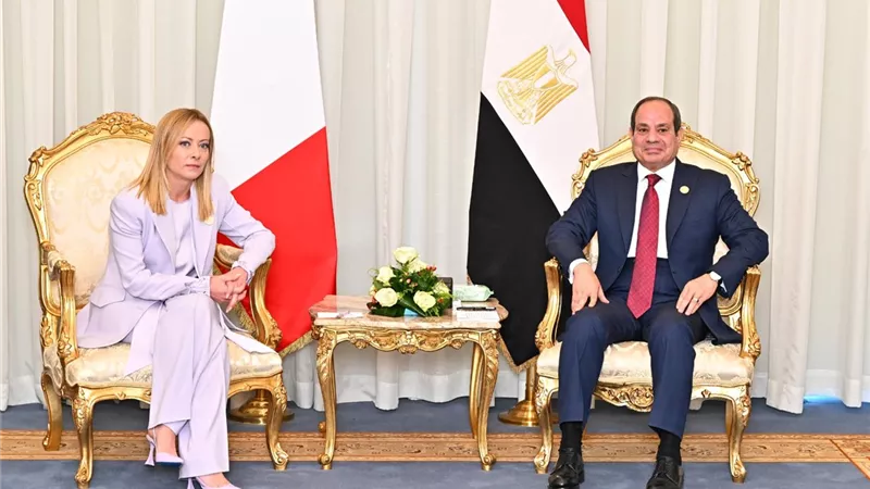 السيسي بقمة السلام: مؤتمر القاهرة لإعادة الإعمار في نوفمبر المقبل
