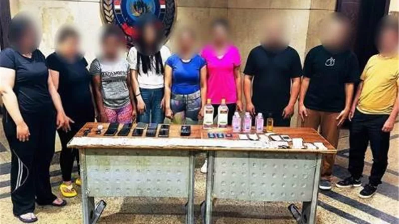 ضبط سيدة أجنبية تدير نادٍ صحي للأعمال المنافية للآداب في قصر النيل