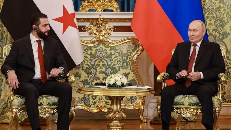 الشرع في الكرملين والأسد في الظل.. موسكو تكتب فصلاً جديداً في تاريخ سوريا