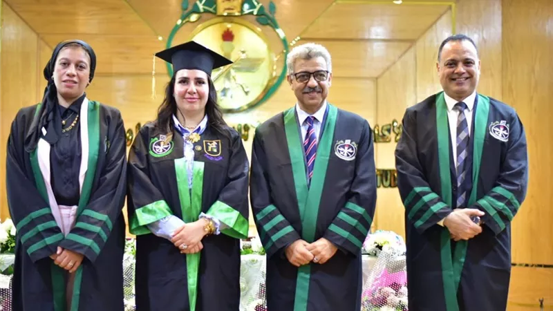 النائبة سمر سالم تنال الماجستير حول دور البرلمان في تحقيق السلام الإقليمي