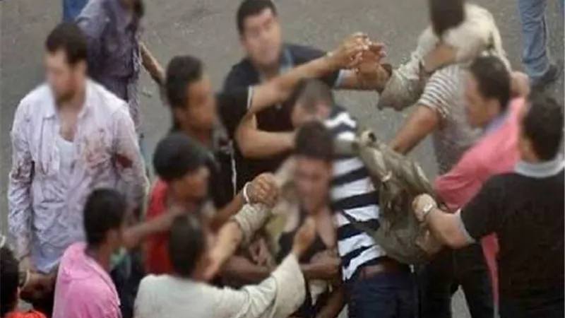 إصابة 10 أشخاص في مشاجرة بسبب لهو الأطفال بمنشأة القناطر