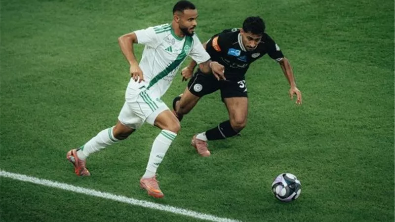 التعادل الإيجابي يحسم قمة الأهلي والشباب في دوري روشن
