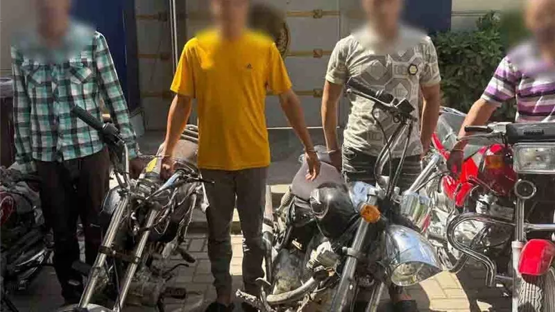 النيابة تحبس شخصين متهمين بسرقة الدراجات النارية في المعادي بعد 4 وقائع