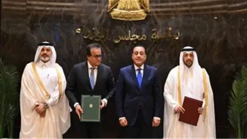 بحضور رئيس الوزراء.. توقيع مذكرة تفاهم بين مصر وقطر في مجال الصحة 