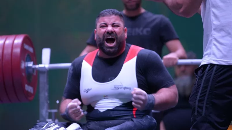 هاني عبد الهادي يحصد ذهبية وفضية في بطولة العالم لرفع الأثقال البارالمبية