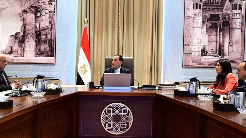 مدبولي يتابع مع وزير الكهرباء جهود مشروعات الطاقة النووية والمتجددة