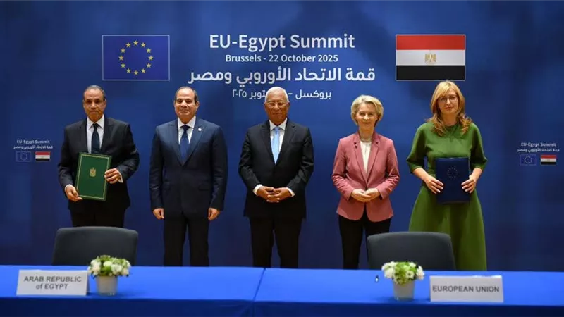 الرئيس السيسي: الاتحاد الأوروبى هو الشريك التجارى الأول لمصر والداعم الرئيسى لبرامج التنمية المستدامة