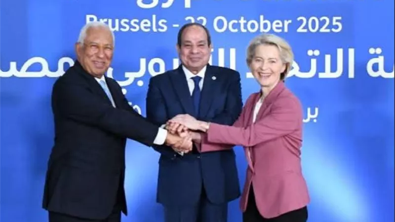 رئيس المجلس الأوروبي: مصر تلعب دورًا محوريًا في تعزيز الاستقرار.. وأشيد بقيادة الرئيس السيسي