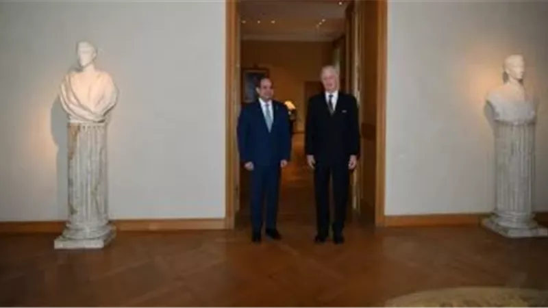 السيسي يشيد بدعم الملك فيليب الشخصي لحقوق الشعب الفلسطيني