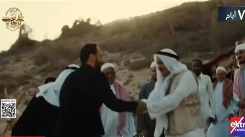 السيسي يشاهد فيلم تسجيلي عن بطولات أبناء سيناء خلال احتفالية 