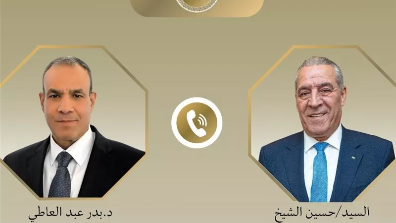 وزير الخارجية يبحث مع نائب الرئيس الفلسطيني ترتيبات مؤتمر إعمار غزة