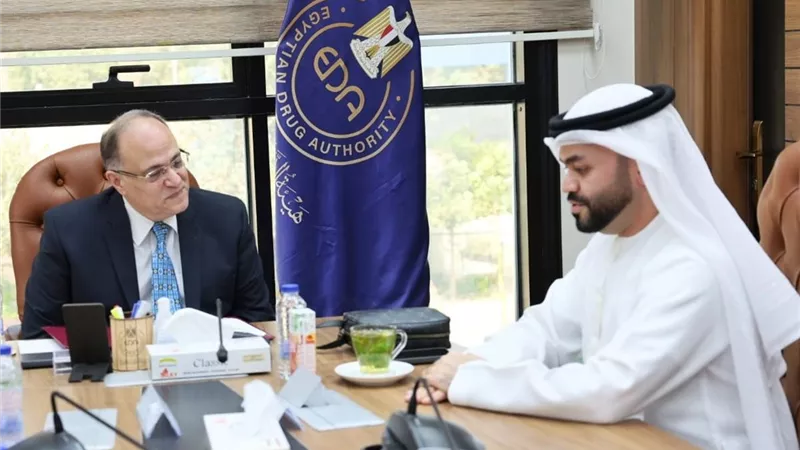 هيئة الدواء تبحث التعاون مع شركة إماراتية لتطوير إدارة المخلفات الطبية والدوائية
