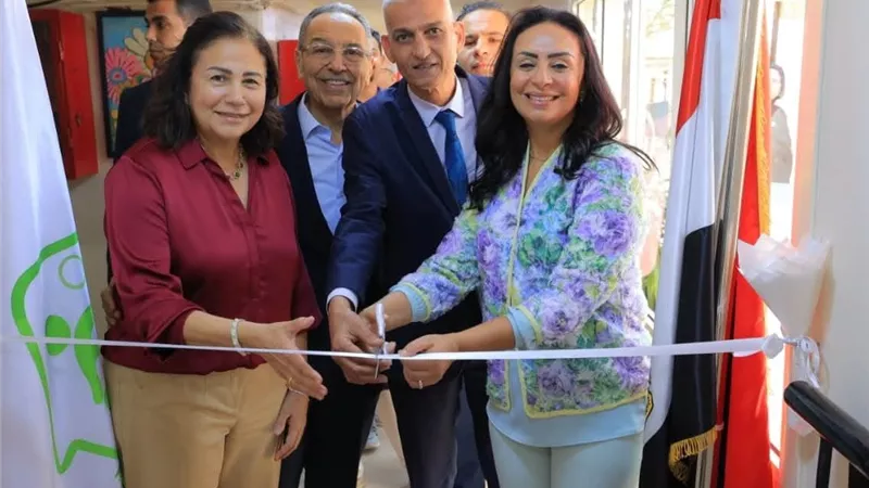 وزيرة التضامن الاجتماعي تفتتح وحدة العلاج الطبيعي بدار الهنا لرعاية المسنين بالجيزة