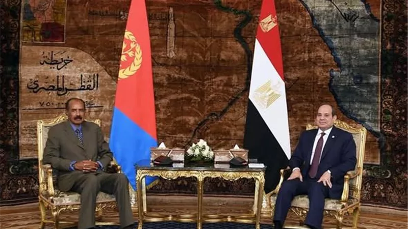الرئيس السيسى ونظيره الإريترى يؤكدان ضرورة دعم القوات المسلحة السودانية