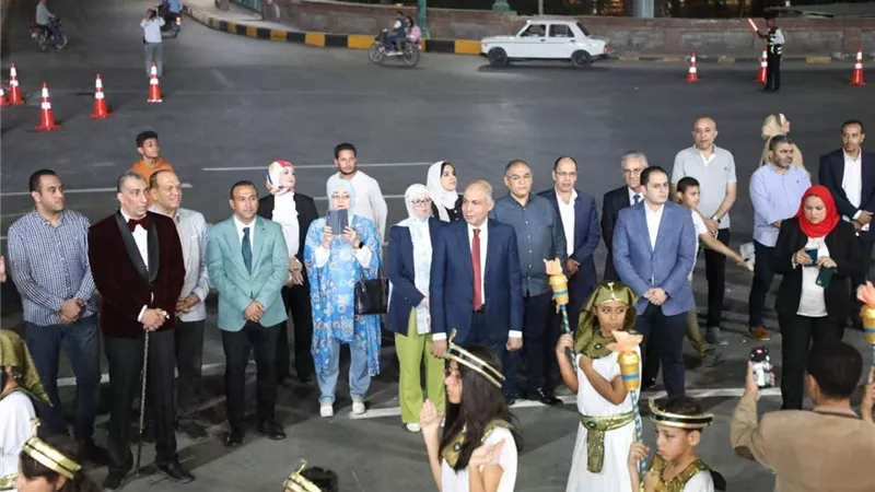 محافظ المنيا: ميدان النيل نموذج للتكامل بين التنمية والهوية البصرية