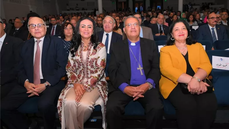 وزيرة التضامن الاجتماعي تشهد الاحتفال باليوبيل الماسي للهيئة القبطية الإنجيلية للخدمات الاجتماعية
