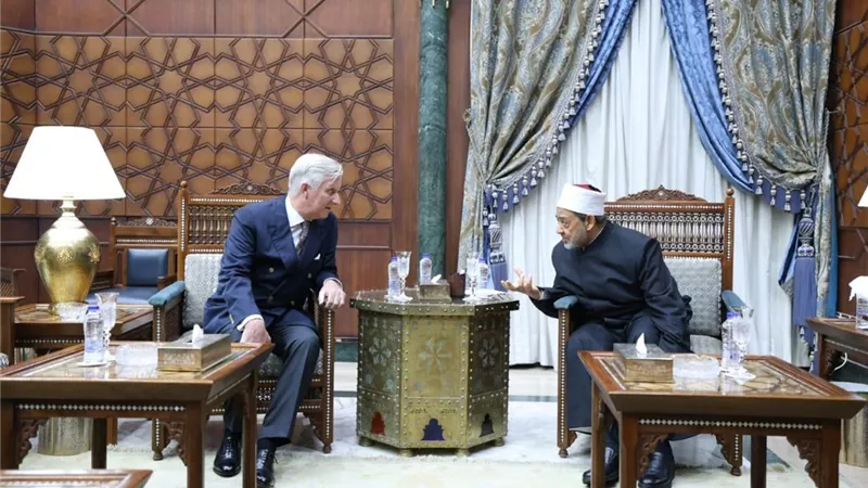 الأزهر وملك بلجيكا.. حوار من أجل إنسانية تجمع العالم