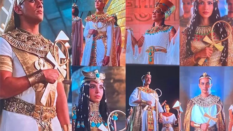 فريدة عثمان.. من بطلة سباحة إلى أيقونة فرعونية في افتتاح المتحف المصري الكبير