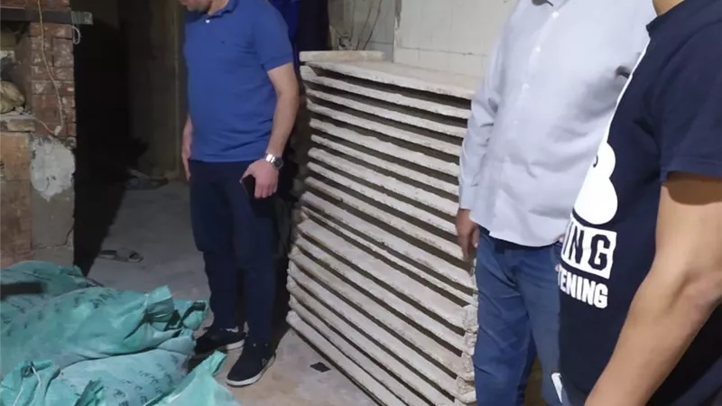 تموين الاسكندرية تضبط مخبزا  لتجميع كميات من الدقيق الحر 