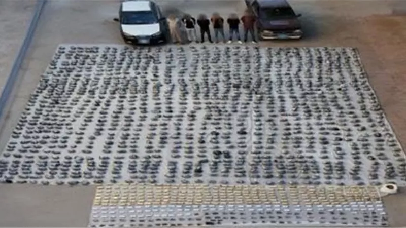 الداخلية تضبط 2.2 طن مواد مخدرة في السويس قيمتها 150 مليون جنيه
