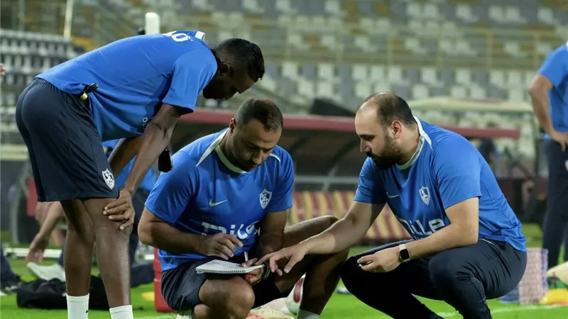 أحمد عبد الرؤوف يضع الرتوش الأخيرة على خطة الزمالك لمواجهة بيراميدز