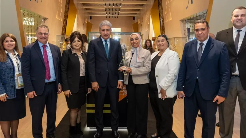 السياحة: الجناح المصري يفوز بجائزة أفضل تصميم في بورصة لندن الدولية للسياحة WTM