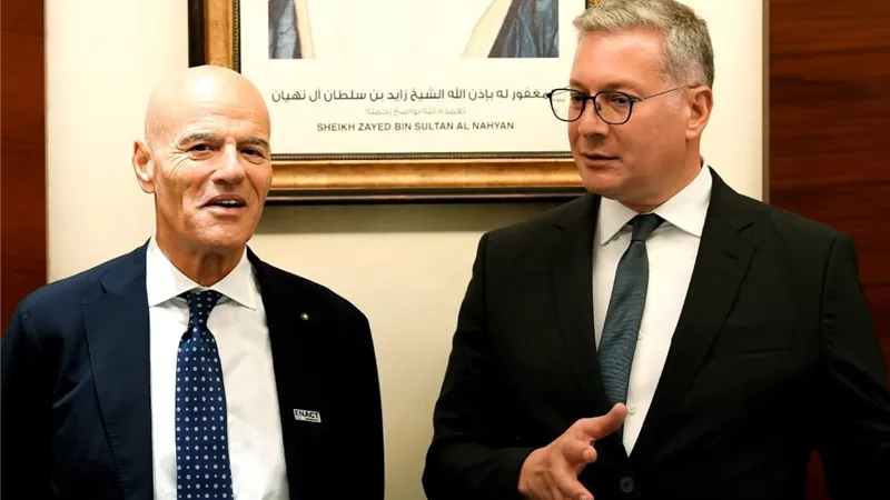 وزير البترول يبحث مع رئيس إيني الإيطالية تسريع برامج الاستكشاف والإنتاج ونقل الغاز القبرصي لمصر