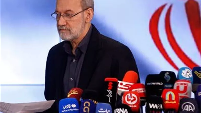 لاريجاني يعلن موقف إيران الحاسم: لا نرفض التفاوض لكننا لن نقبل الإملاءات الأميركية
