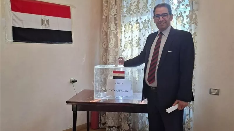 إرادة صلبة في مواجهة الطقس.. المصريون بأرمينيا يشاركون بقوة في انتخابات مجلس النواب 2025