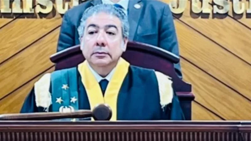 رئيس محكمة الجنايات وأمن الدولة العليا ينعى زوجة رئيس الهيئة الوطنية للانتخابات