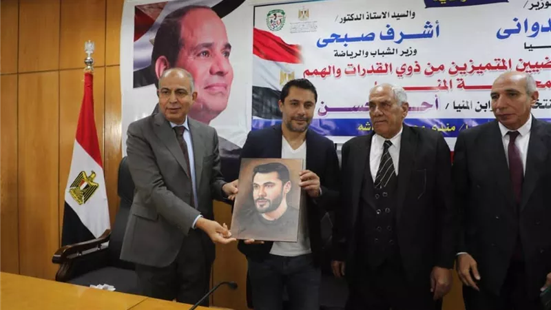 تكريم المتميزين رياضيا من ذوى الهمم بالمنيا