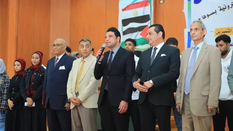 نائب محافظ سوهاج يشهد فعالية أكاديمية موسعة بالمعهد العالي لنظم التجارة الإلكترونية