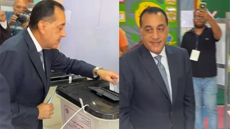 رئيس الوزراء يدلي بصوته في انتخابات مجلس النواب 2025