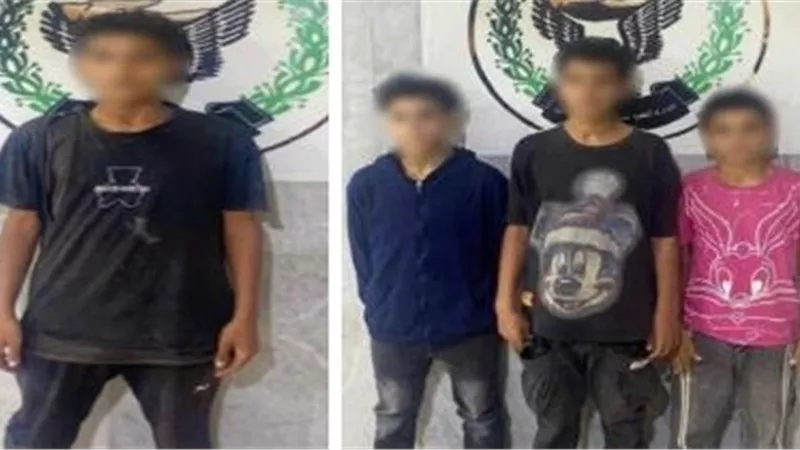 القبض على تشكيل عصابي استغل 17 طفلا فى التسول بشوارع الجيزة