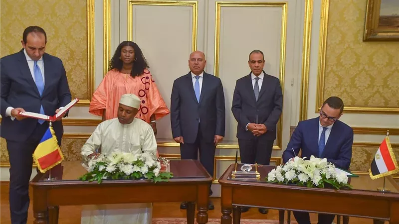 الخطيب: التعاون مع تشاد في تنفيذ اتفاقية منطقة التجارة الحرة القارية الأفريقية