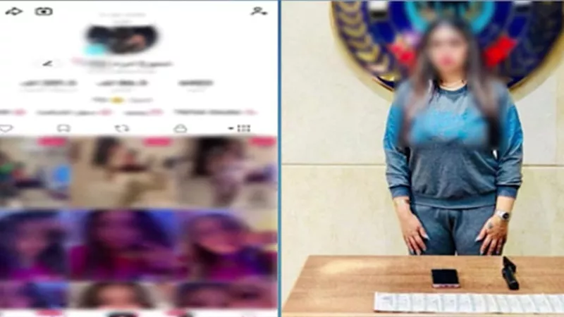 التحقيقات تكشف سر ضبط تيك توكر شهيرة بتهمة خدش الحياء بالتجمع
