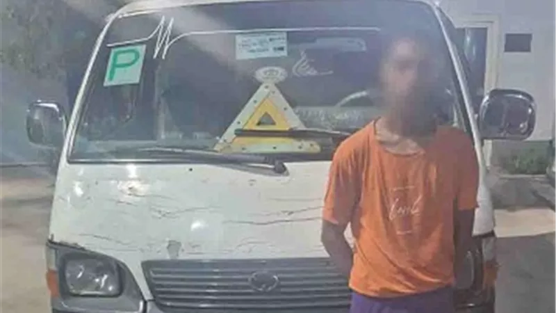 خبطه وجري .. حبس سائق ميكروباص دهس مزارع وتسبب في وفاته بالبساتين