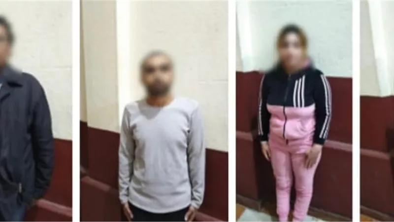 ضبط شخصين وسيدتين لقيامهم بممارسة الفجور والأعمال المنافية للآداب بالإسكندرية