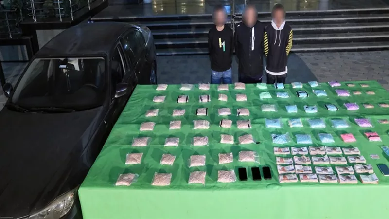 ضبط تشكيل عصابي شديد الخطورة بحوزته 130 ألف قرص مخدر بالأميرية