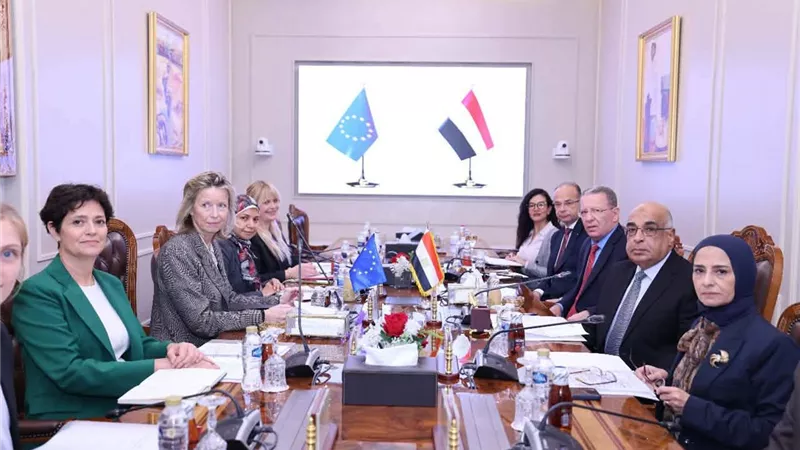 وزير العدل يستقبل ممثلة الاتحاد الأوربي لحقوق الإنسان
