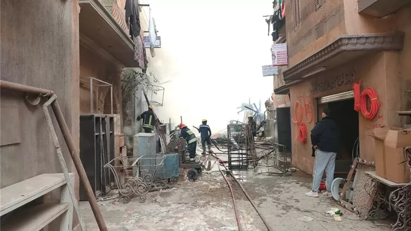 وزير الثقافة: حريق استوديو مصر تحت السيطرة.. لا إصابات ولا أضرار بالموقع