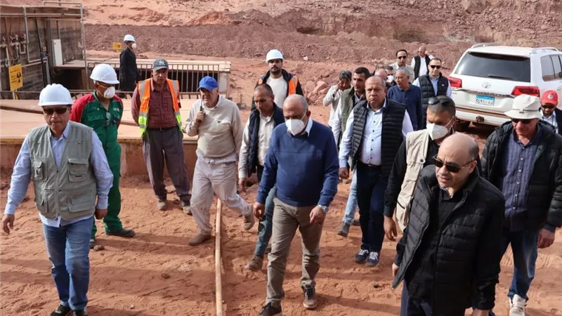 في زيارة تفقدية.. وزير الكهرباء يتابع سير العمل بمركز هيئة المواد النووية بجنوب سيناء