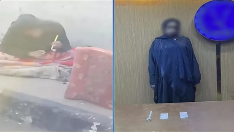  القبض على سيدة ظهرت في فيديو أثناء تعاطي مخدر الآيس بأوسيم